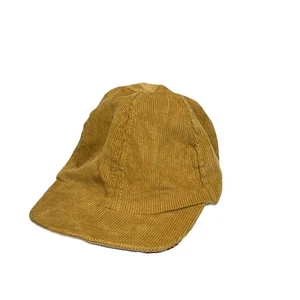 Toddler Corduroy Brown Tan 3T Cotton Hat Cap Boy  - Picture 1 of 10