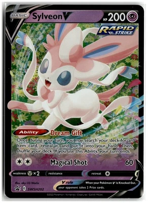 SWSH: Sword & Shield Promo Cards #SWSH202 Sylveon V R12187 - Image 1 of 2