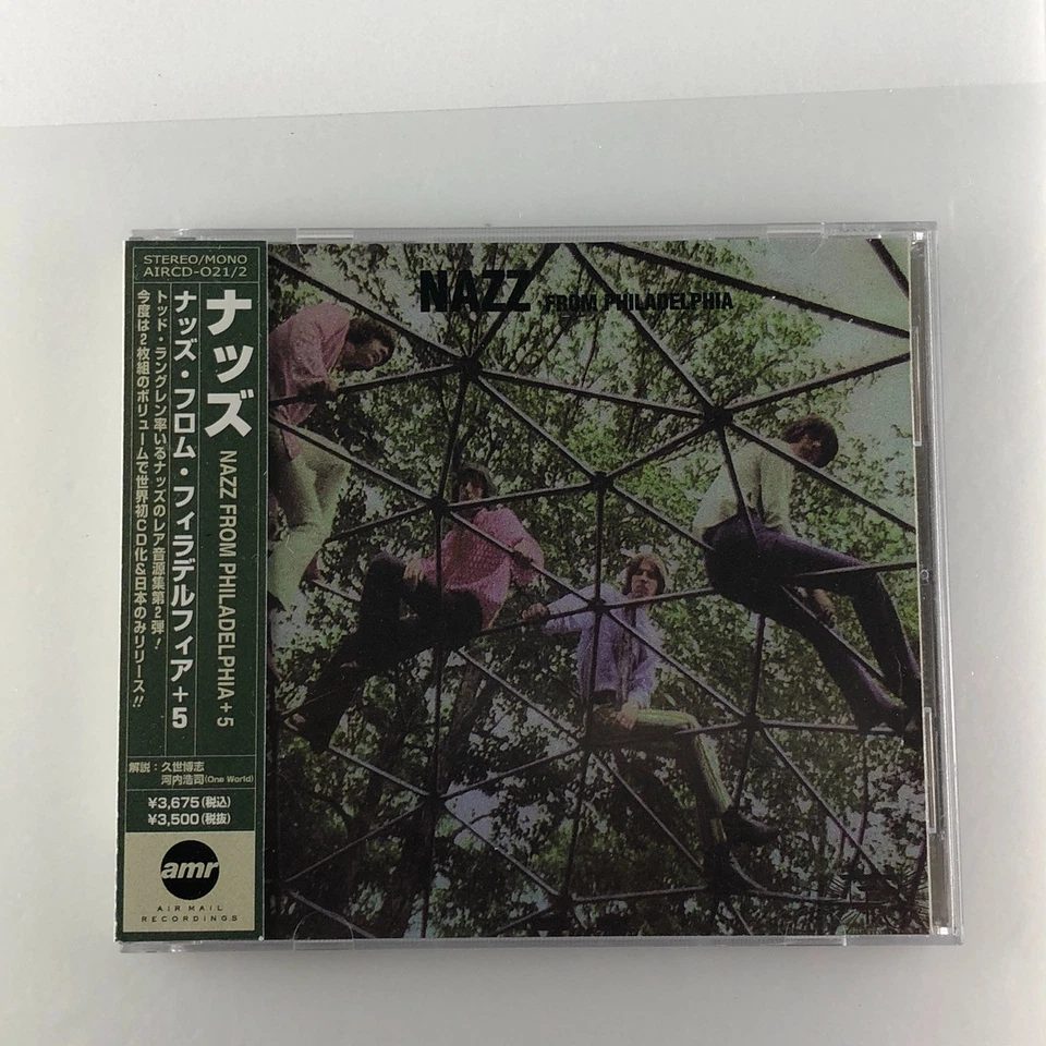 Nazz From Philadelphia Japan 2CD AIRCD-021/2 Todd Rundgren OBI Rare Tracks 2001 Foto 1 de 4