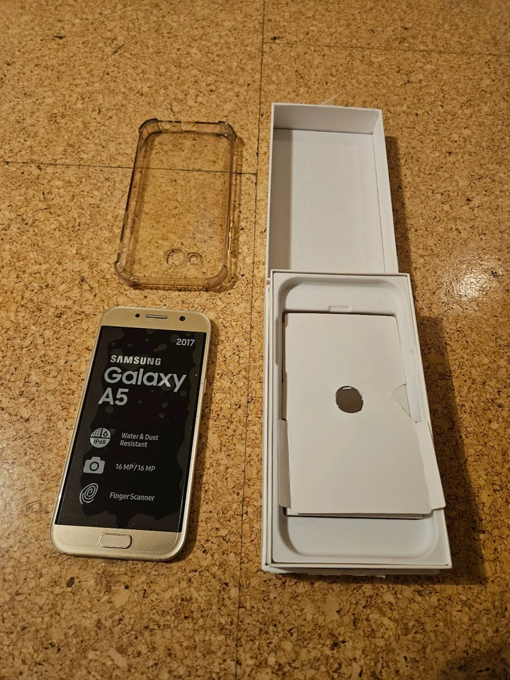 Samsung Galaxy A5 (2017) SM-A520F - 32GB - Gold (Ohne Simlock) (Einzel SIM) - Bild 1 von 4
