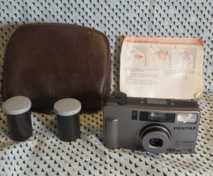PENTAX ESPIO 80 ZOOM Point & Shoot 35mm Film Camera From JAPAN-WITH CASE & FILM - Picture 1 of 8