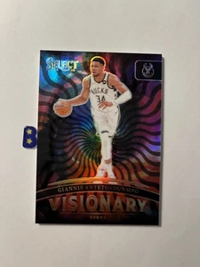 2024-25 Panini Select Giannis Antetokounmpo Visionary SSP Bucks #7 - Bild 1 von 2