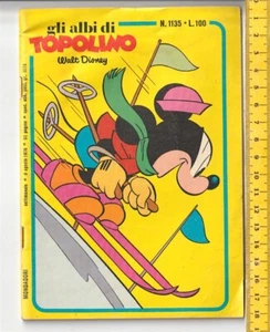 Gli albi di Topolino  Walt Disney n.1135 - 8 agosto 1976 libretto fumetto mini - Imagen 1 de 3