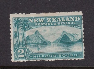 New Zealand Stamp Sc #97 Mint Unused Hinged $250 cv Sound  - Picture 1 of 2