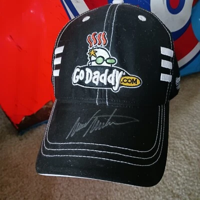 Hendrick Motorsports Team Issued Mark Martin Autographed Hat Cap NASCAR Racing - Image 1 of 4