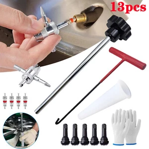 Tire Valve Stem Core Quickly Replacement Tool Kit for Cars, Trucks, Motorcycles - Picture 1 of 13