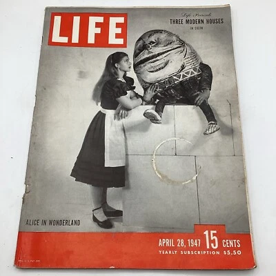 LIFE Mag. Apr. 28, 1947 Paris Horror Theatre Jackie Robinson Rookie Year Picture - Image 1 of 4