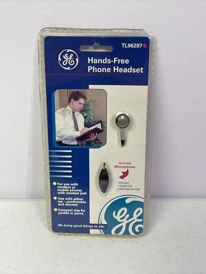 Auriculares Teléfono Manos Libres GE De Colección Tamaño Compatible para Bolsillo o Cartera Nuevos Foto 1 de 4