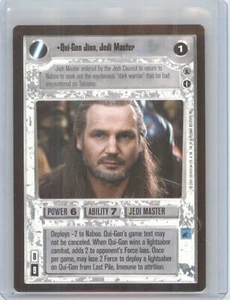 Qui-Gon Jinn, Jedi Master | Light Side | Reflections III | Star Wars CCG - Picture 1 of 2