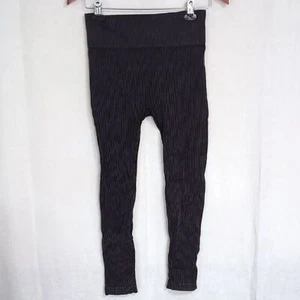 No Boundaries Charcoal Grey Ribbed Leggings Size Large - Picture 1 of 4