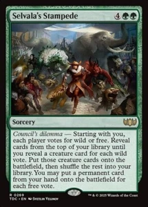MTG - SELVALA'S STAMPEDE - Tarkir Dragonstorm Com (R) - Picture 1 of 1