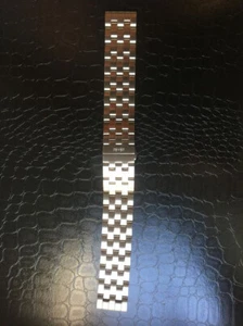 19mm Xemex Watch Bracelet Stainless Steel Solid Swiss Made with Folding Clasp - Picture 1 of 4