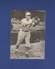The 1930s [#2] Max F. "Tilly" BISHOP, 1924-33 Athletics~A's (1972 TCMA) NearMint