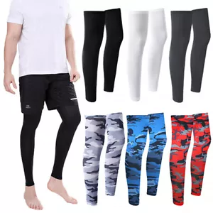 Calentador de piernas de ciclismo Protección solar UV Mangas para piernas de bicicleta de alta calidad Correr - Imagen 1 de 21