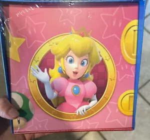 Hallmark Valentines Day Cards Mailbox Kids Classroom Super Mario Princess Peach - Picture 1 of 3