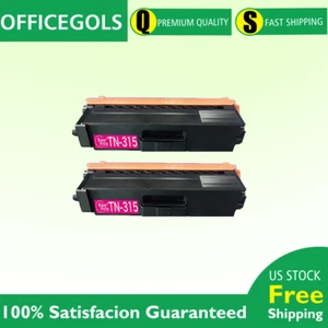 2-Pk TN315 Toner Magenta for Brother MFC-9560CDW HL-4570CDW HL-4570CDW US STOCK - Picture 1 of 1