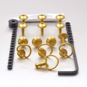 Kit de Tornillos Carenabris en Aluminio R1200GS 04+ Oro - Picture 1 of 1