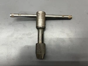(P) GTD GREENFIELD 338 RATCHETING REVERSIBLE T HANDLE TAP WRENCH - VGC - USA - Picture 1 of 4