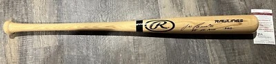 JOSE CANSECO MVP Signed Autograph Auto Rawlings Baseball Bat JSA A’s Yankees - Image 1 of 3