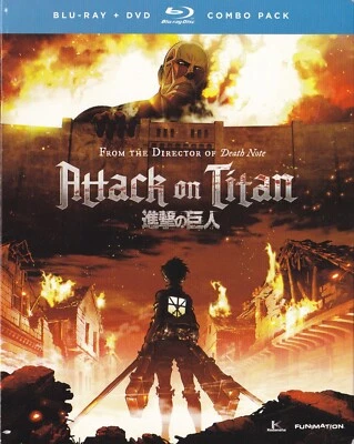 Attack on Titan Part 1: Episode 1-13 (Blu-ray Disc/DVD, 2014, 4-Disc Set) - Image 1 of 4