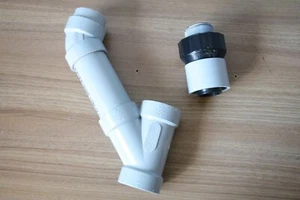 BurCam 300828TWP Twin Cast Iron Submersible Sump Replacement One Direction valve - Picture 1 of 2