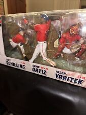 McFarlane MLB Sports Picks Schilling / Ortiz / Varitek Exclusive Deluxe 3-Pack