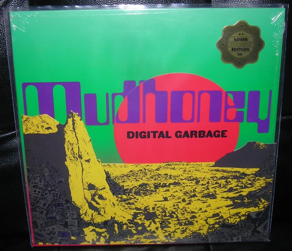 MUDHONEY : Digital Garbage 12” Sub Pop LOSER EDITION Color Vinyl LP Sealed NEW Foto 1 de 1