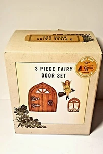 Cracker Barrel 3-teiliges Feentür-Set neu in offener Box. - Bild 1 von 13