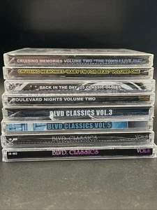 8 Total Lowrider Cd BLVD Classics Vol 3 Small Crack 5, 6, 8 & Cruising Memori - Imagen 1 de 12