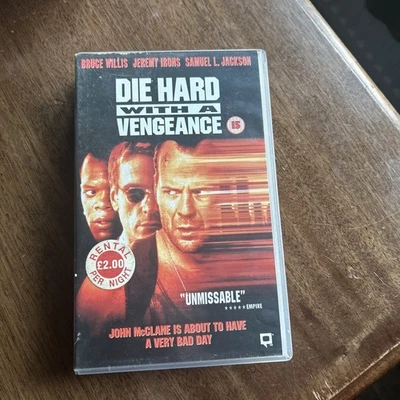 Die Hard With A Vengeance - Touchstone - Big Box - Ex Rental - VHS - Image 1 of 4
