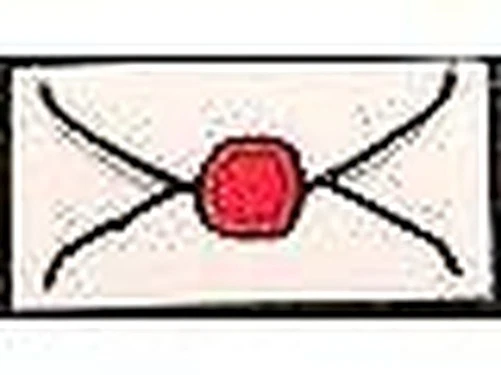 LEGO Minifigur Zubehör Weiße Buchstaben Rot Dichtung 1x2 Stein Ersatz City Teile - Bild 1 von 1