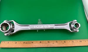 Vintage (NOS) Craftsman SAE Dog Bone Wrench Forged in USA New Old Stock MINT - Picture 1 of 13