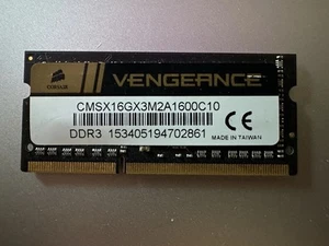 Corsair Vengeance 16GB PC3-12800 (DDR3-1600) Memory CMSX16GX3M2A1600C10 - Picture 1 of 4