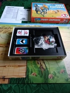 1991 pony express Board game By Abacus Spiele Alan R. Moon Vgc - Picture 1 of 6