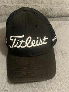 Sombrero de golf Titleist Flexfit L/XL Pro V1 Foot Joy negro - Imagen 1 de 5