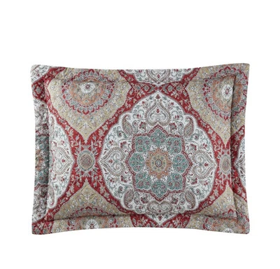 Almohada tapiz Mainstays vintage falsa (1) S/Q nueva con etiquetas (613-614) Foto 1 de 4