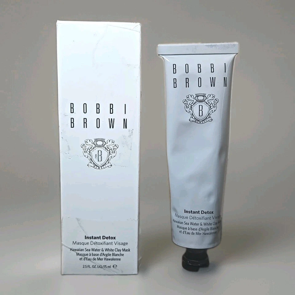 Bobbi Brown, desintoxicación instantánea, máscara, máscara de arcilla blanca, 2,5 fl oz, LEER Foto 1 de 4