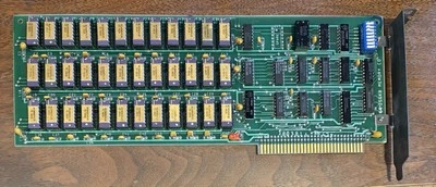 Vintage IBM 1501989 XM 64-256KB Memory Expansion ISA Board Gold IC - Image 1 of 2