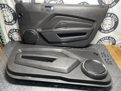 2013-14 Ford Mustang GT Interior Door Panel Pair- 42k Miles, Missing x1 Ring 281 - Image 1 of 4