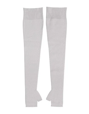 Dolce & Gabbana Gray Virgin Wool Knitted Fingerless Men Men's Gloves Authentic - Image 1 of 3