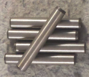 Varilla de pasador de pasador de acero, 1/2" x 2 3/4", endurecida y molida [Cantidad 1] (C10B6) - Imagen 1 de 4