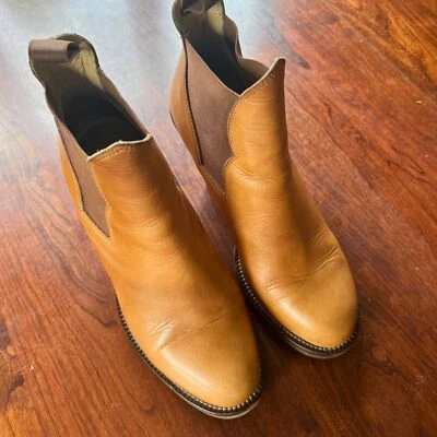 Acne Studios Star Bootie Camel Colored Leather Boots- Size 37 (US 7) - Image 1 of 4