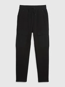 Gap Kids Fleece Cargo Sweatpants For Boys Size XL Husky Black ~ New - Picture 1 of 9