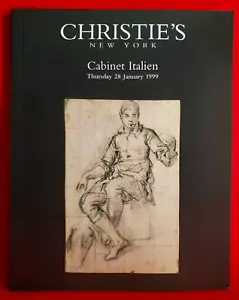 Christie's New York 28. Januar 1999 Auktionskatalog SC Buchkabinett Italien - Bild 1 von 5
