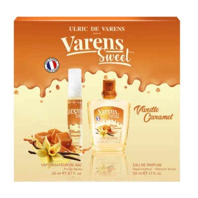 Ulric De Varens VANILLE CARAMEL GIFT SET 1.7 FL OZ + 0.7 FL OZ Purse Spray - Image 1 of 4