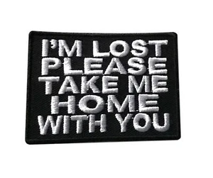 Parche I'm Lost Please Take Me Home Bordado Hierro - Imagen 1 de 1