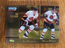 1995 Classic Draft Gold Jeff Kostuch Wayne Primeau Matthew Osborne Shane Kenny
