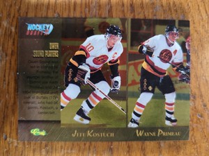 1995 Classic Draft Gold Jeff Kostuch Wayne Primeau Matthew Osborne Shane Kenny
