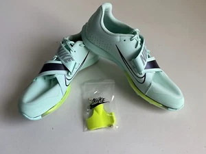 Nike Air Zoom LJ Elite Verde Espuma Como Nuevo Dr9924-300 Para hombres Talla 10 Puntas de Pista - Imagen 1 de 10