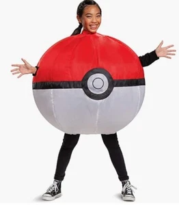 Pokéball - Pokémon - Red/White - Inflatable - Costume - Child Size - Picture 1 of 3